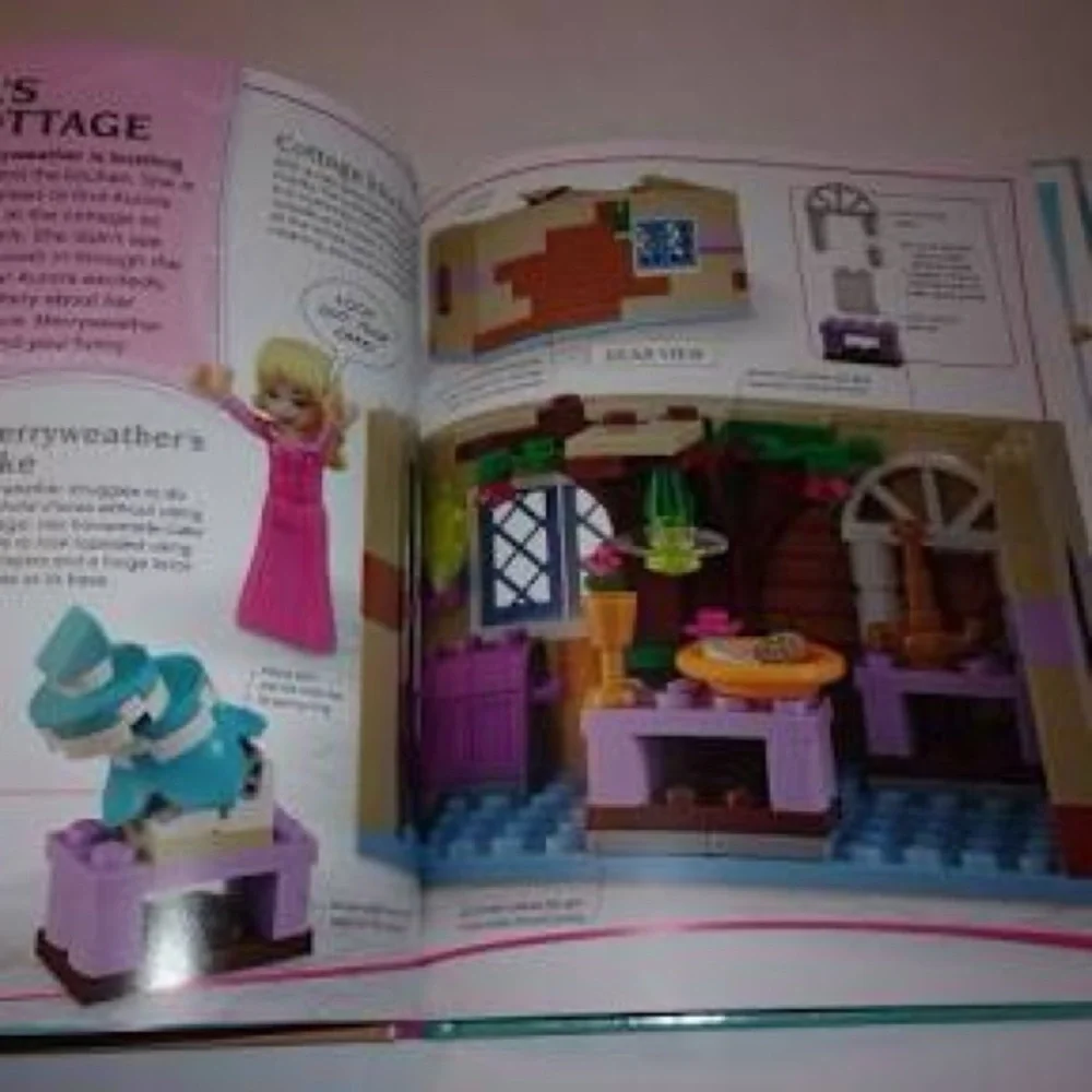 Lego Disney Princess Build Your Own Adventure Book with Cinderella & Carriage